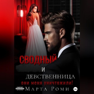 Обложка книги «Сводный и девственница: они меня уничтожили!»