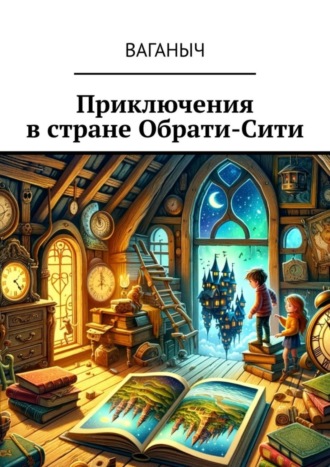 Обложка книги «Приключения в стране Обрати-Сити»