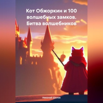 Обложка книги «Кот Обжоркин и 100 волшебных замков. Битва волшебников»