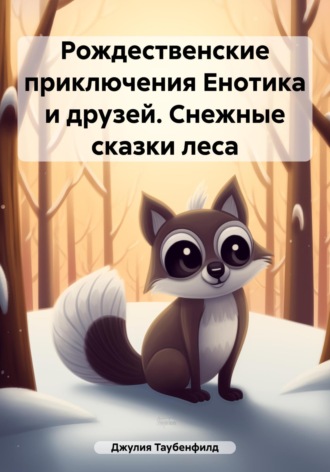 Обложка книги «Рождественские приключения Енотика и друзей. Снежные сказки леса»