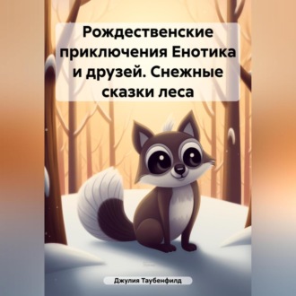 Обложка книги «Рождественские приключения Енотика и друзей. Снежные сказки леса»