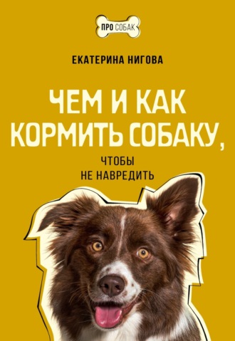 Обложка книги «Чем и как кормить собаку, чтобы не навредить»
