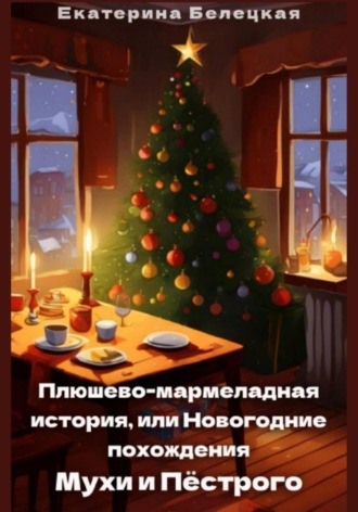 Обложка книги «Плюшево-мармеладная история, или Новогодние похождения Мухи и Пёстрого»