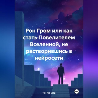 Обложка книги «Рон Гром или как стать Повелителем Вселенной, не растворившись в нейросети»
