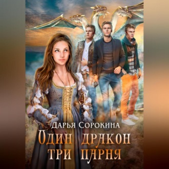 Обложка книги «Один дракон – три парня»