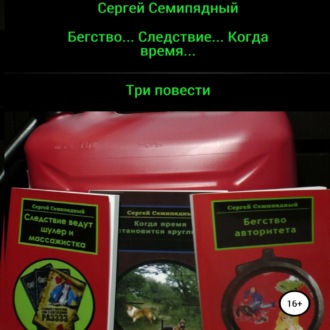 Обложка книги «Бегство… Следствие… Когда время…»