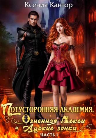Обложка книги «Потусторонняя Академия. Огненная Лекси и Адские гонки. Часть 1»
