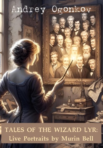 Обложка книги «Tales of the Wizard Lyr: Live Portraits by Murine Bell»