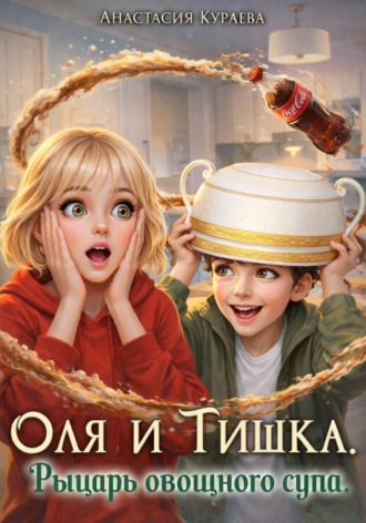 Обложка книги «Оля и Тишка. Рыцарь овощного супа»