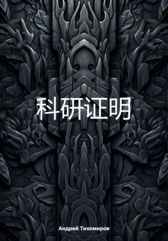 Обложка книги «科研证明»