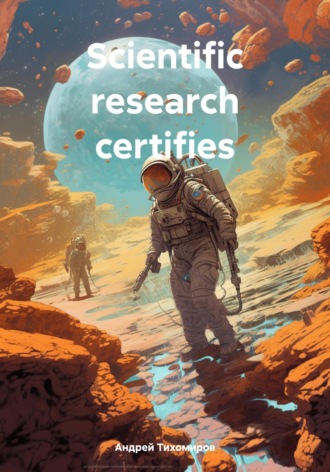 Обложка книги «Scientific research certifies»