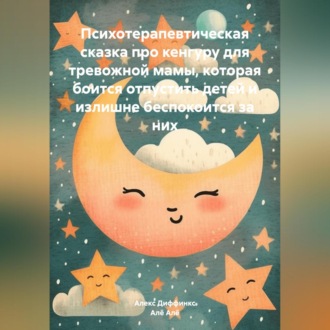 Обложка книги «Психотерапевтическая сказка про кенгуру для тревожной мамы, которая боится отпустить детей и излишне беспокоится за них»