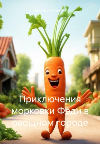 Обложка книги «Приключения морковки Феди в овощном городе»