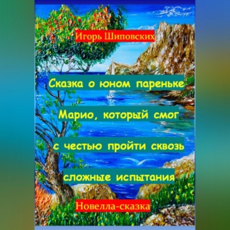 Обложка книги «Сказка о юном пареньке Марио, который смог с честью пройти сквозь сложные испытания»