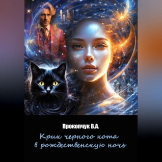 Обложка книги «Крик черного кота в рождественскую ночь»
