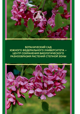 Обложка книги «Ботанический сад Южного федерального университета – центр сохранения биологического разнообразия растений степной зоны»