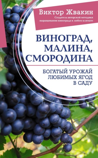 Обложка книги «Виноград, малина, смородина. Богатый урожай любимых ягод в саду»
