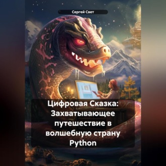 Обложка книги «Цифровая Сказка: Захватывающее путешествие в волшебную страну Python»