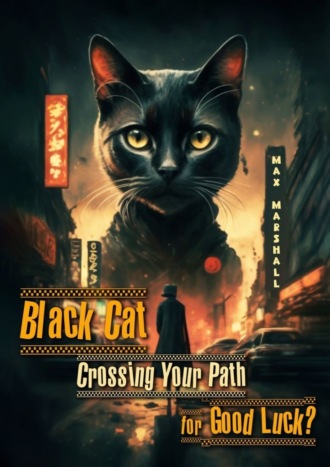 Обложка книги «Black Cat Crossing Your Path for Good Luck?»