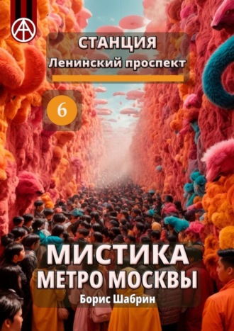 Обложка книги «Станция Ленинский проспект 6. Мистика метро Москвы»