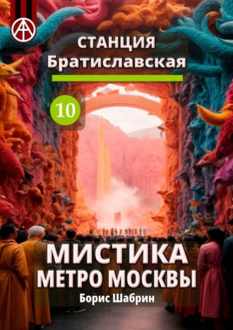 Обложка книги «Станция Братиславская 10. Мистика метро Москвы»