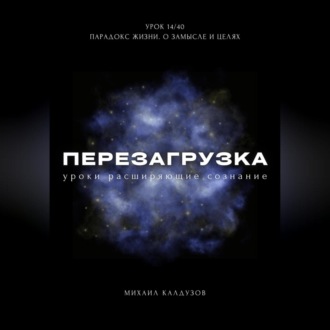 Обложка книги «Перезагрузка. Урок 14/40. Парадокс жизни. О замысле и целях»