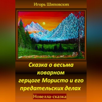 Обложка книги «Сказка о весьма коварном герцоге Мористо и его предательских делах»