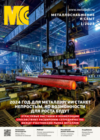 Обложка книги «Металлоснабжение и сбыт №01/2024»