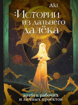 Обложка книги «Истории из дальнего далёка. Артбук рабочих и личных проектов»