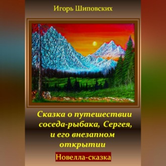 Обложка книги «Сказка о путешествии соседа-рыбака, Сергея, и его внезапном открытии»
