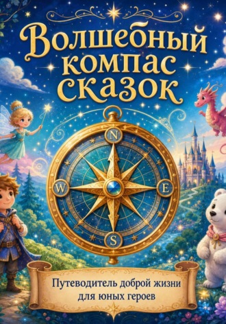 Обложка книги «Волшебный компас сказок: путеводитель доброй жизни для юных героев»