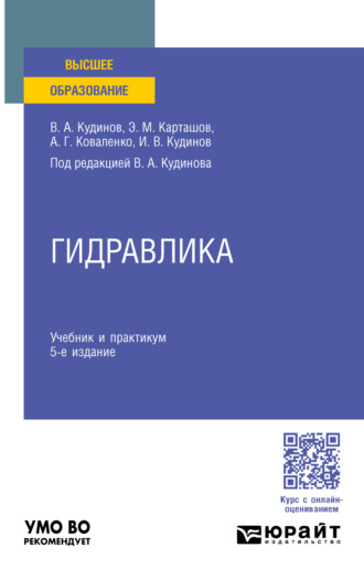 Василий Александрович Кудинов. Гидравлика 5-е изд., пер. и доп. Учебник и практикум для вузов