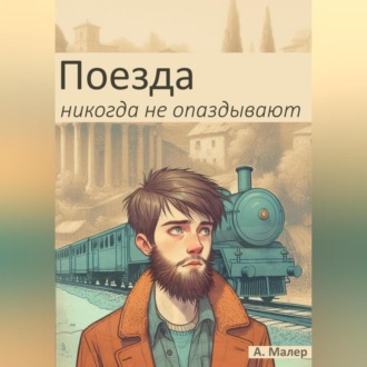 Обложка книги «Поезда никогда не опаздывают»