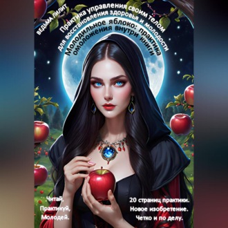 Обложка книги «Молодильное яблоко: практика омоложения внутри книги»