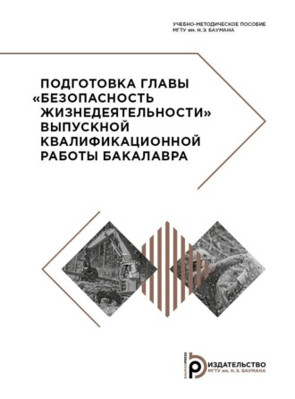 Обложка книги «Подготовка главы «Безопасность жизнедеятельности» выпускной квалификационной работы бакалавра»