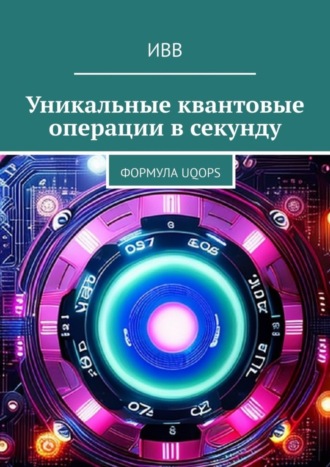 Обложка книги «Уникальные квантовые операции в секунду. Формула UQOPS»