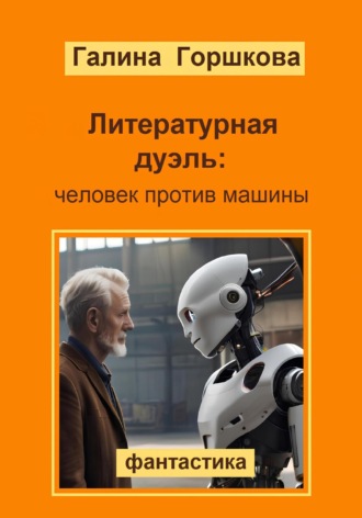 Обложка книги «Литературная дуэль: человек против машины»