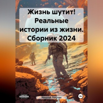 Обложка книги «Жизнь шутит! Реальные истории из жизни. Сборник 2024»