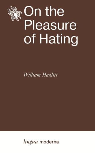 Обложка книги «On the Pleasure of Hating»