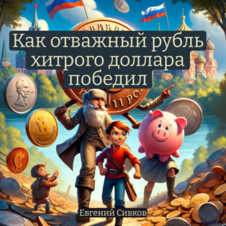 Обложка книги «Как отважный рубль хитрого доллара победил»