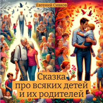 Обложка книги «Сказка про всяких детей и их родителей»