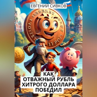 Обложка книги «Как отважный рубль хитрого доллара победил»