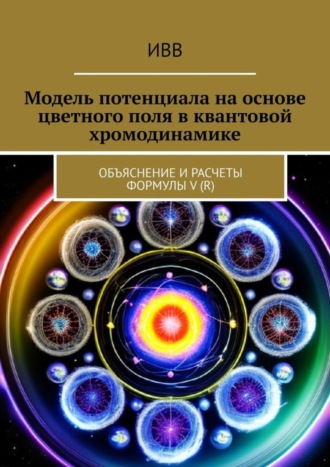 Обложка книги «Модель потенциала на основе цветного поля в квантовой хромодинамике. Объяснение и расчеты формулы V (r)»