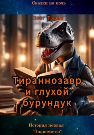 Обложка книги «Тираннозавр и глухой бурундук. История первая. «Знакомство»»