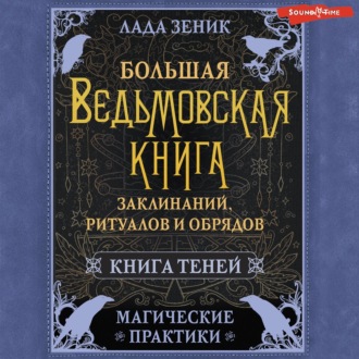Обложка книги «Большая ведьмовская книга заклинаний, ритуалов и обрядов. Магические практики. Книга Теней»