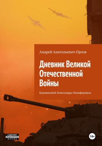 Обложка книги «Дневник Великой Отечественной Войны Боровиковой Александры Никифоровны»