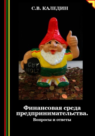Обложка книги «Финансовая среда предпринимательства. Вопросы и ответы»