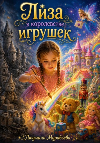 Обложка книги «Лиза в королевстве игрушек»