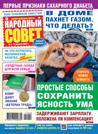 Обложка книги «Народный совет №08/2024»