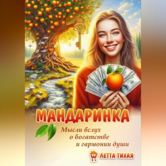 Обложка книги «Мандаринка. Мысли вслух о богатстве и гармонии души»